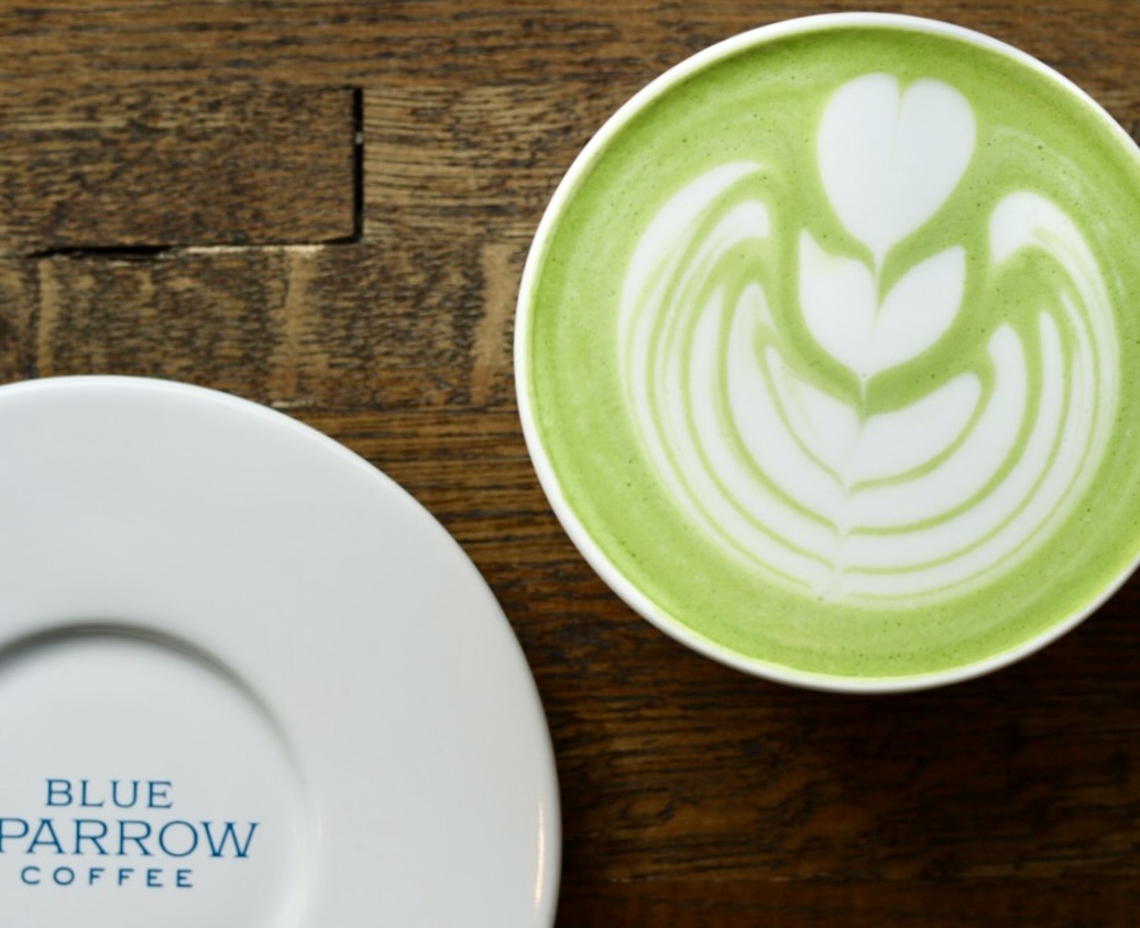 Blue Sparrow Coffee Matcha Latte 2026