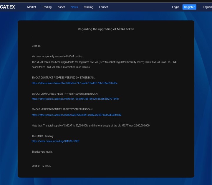 Catex Pres On MCAT & SMCAT