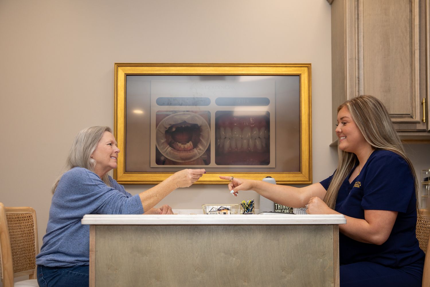 A full mouth implant consultation