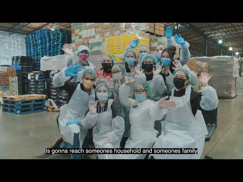 Watch Dr. Javad Sajan &amp; his team volunteer at a local food pantry.