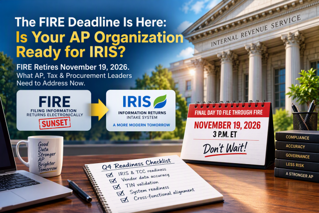 IRS FIRE‑to‑IRIS Transition: Key 2026 Changes