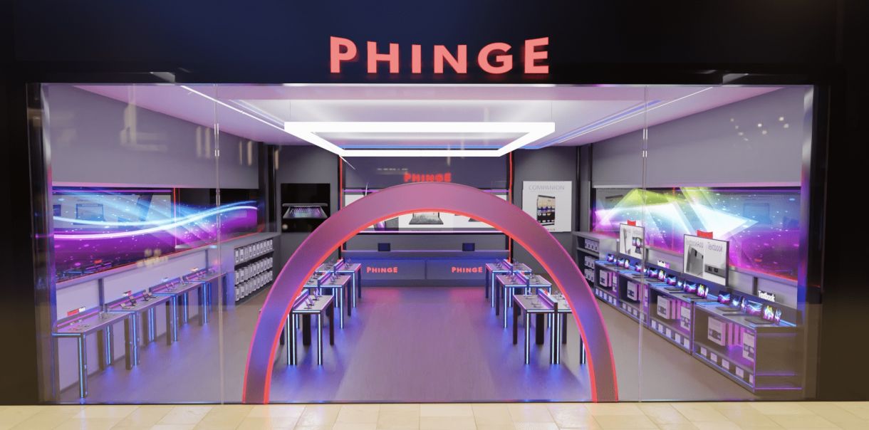 Phinge Interactive Stores of Netverse